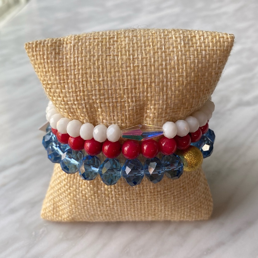 Beaded Bracelet Stack